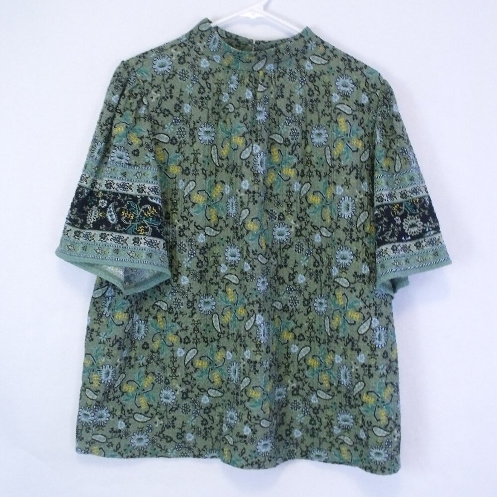 LOFT Paisley Dahlia Top
